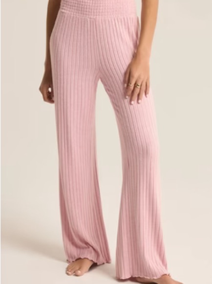 Alterd State Pink Ribbed Lounge Pants